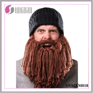 2015 Europa kreative Persönlichkeit Mustachioed Wollmütze handgestrickte Kappe (SNMXM018)